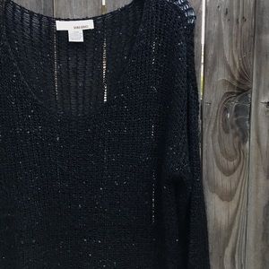 Sans Souci Sequined Sweater Tunic